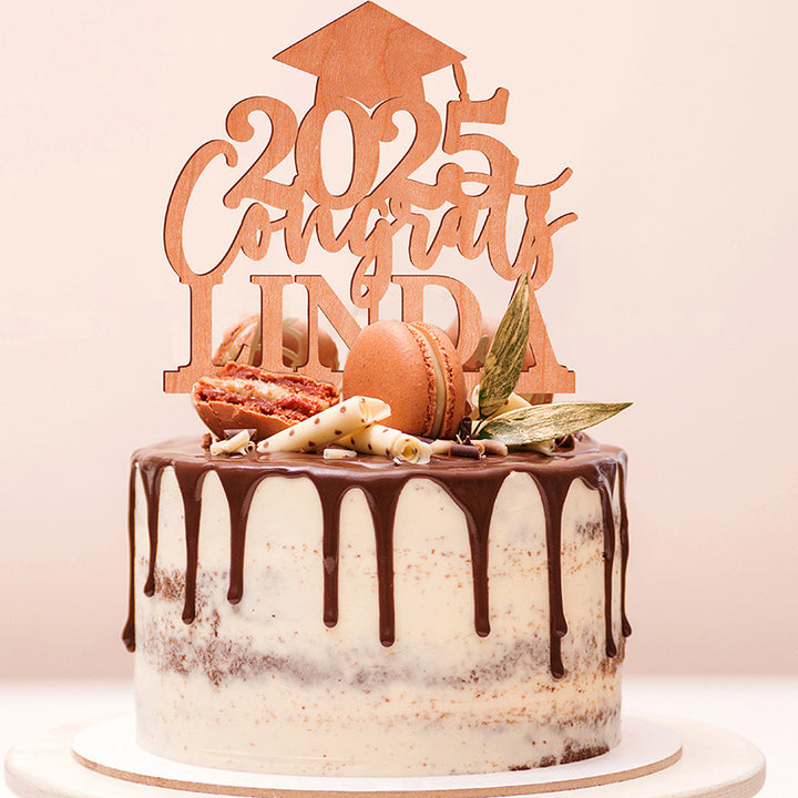 Custom Cake Topper, Gift for Graduation - GiftShire