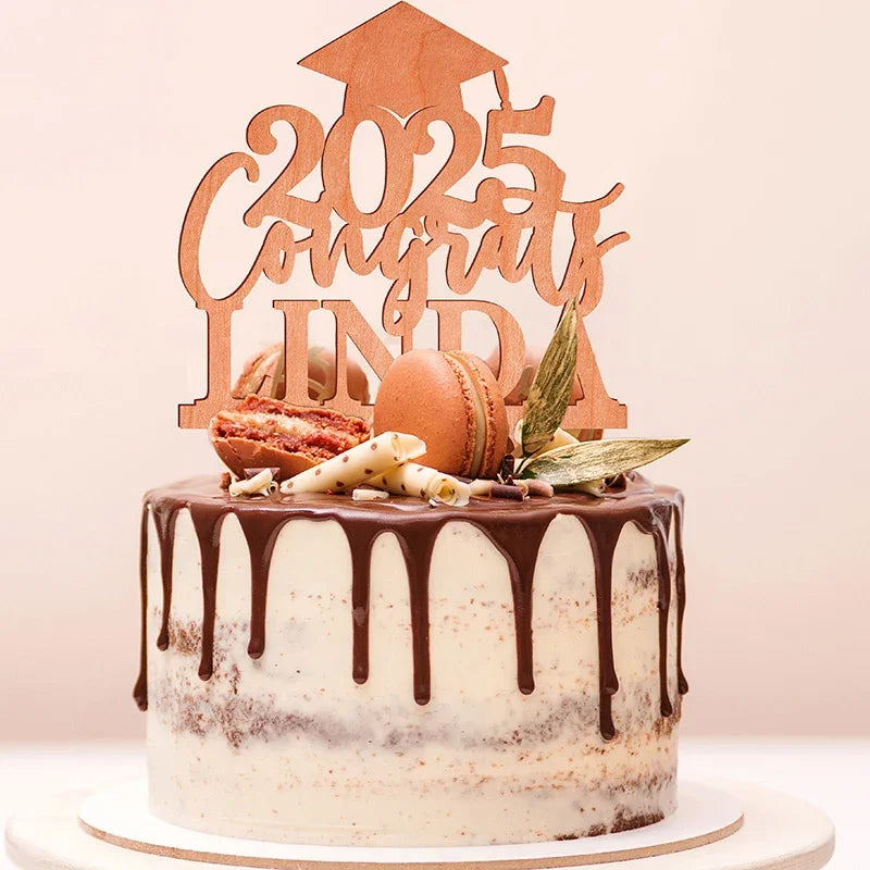 Custom Cake Topper, Gift for Graduation - GiftShire