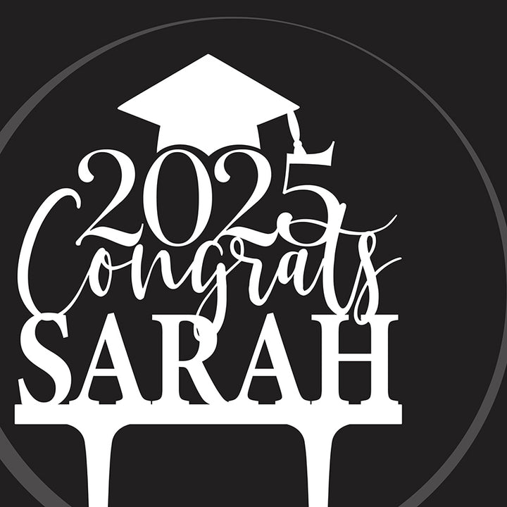 Custom Cake Topper, Gift for Graduation - GiftShire