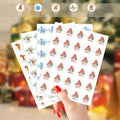 Custom Christmas Character Label & Sticker for Kids