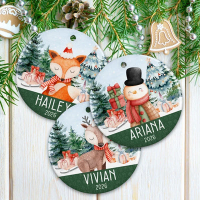 Custom Christmas Ornament For Kids