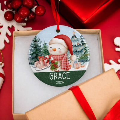 Custom Christmas Ornament For Kids