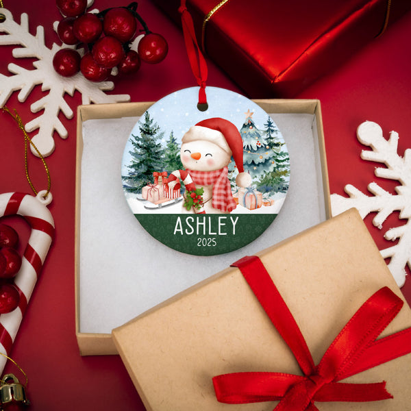 Custom Christmas Ornament For Kids