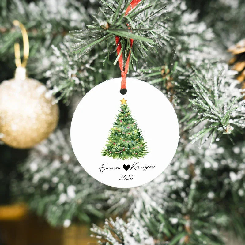 Custom Christmas Ornament Tree Decoration