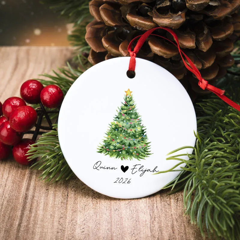 Custom Christmas Ornament Tree Decoration