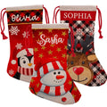 Custom Christmas Stockings with Holiday Figures - GiftShire