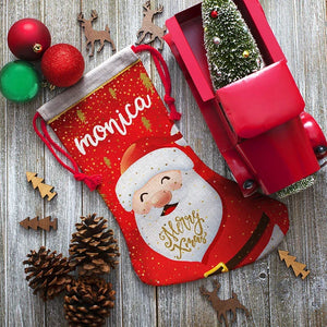 Custom Christmas Stockings with Holiday Figures - GiftShire