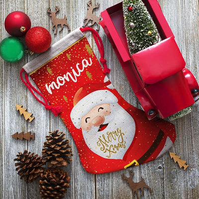 Custom Christmas Stockings with Holiday Figures - GiftShire