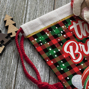Custom Christmas Stockings with Holiday Figures - GiftShire