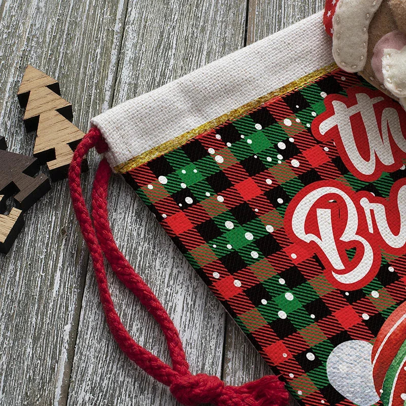Custom Christmas Stockings with Holiday Figures - GiftShire