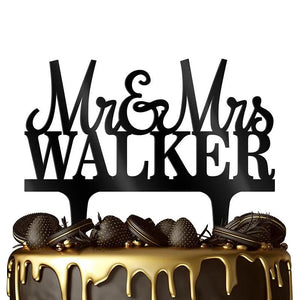 Custom Couple Cake Topper, Gift for Wedding - GiftShire