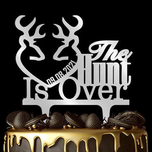 Custom Couple Cake Topper, Gift for Wedding - GiftShire