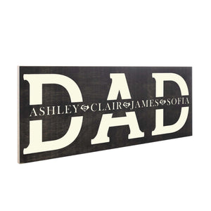Custom Wooden Dad Sign - GiftShire