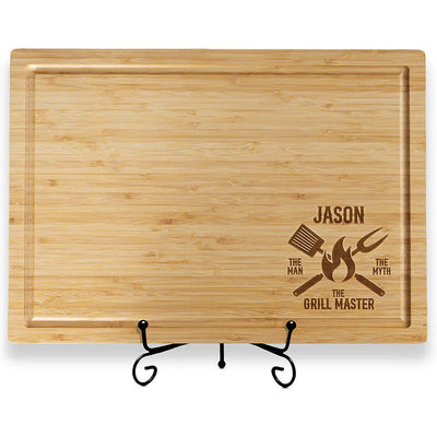 Custom Engraved Grill Master Gift for Father's Day, Birthday & Beyond