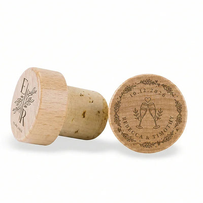 Custom Engraved Wine Bottle Cork Stopper