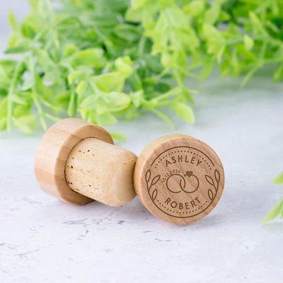 Custom Engraved Wine Bottle Cork Stopper