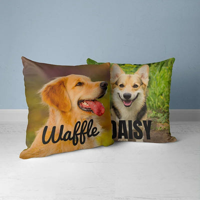Custom Face Photo Print Pillow