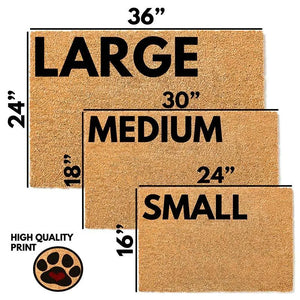 Custom Family Door Mat, Housewarming Gift - GiftShire