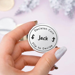 Custom Flip Decide Coin - GiftShire