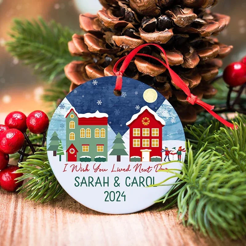 Custom Best Friends Ornament - GiftShire