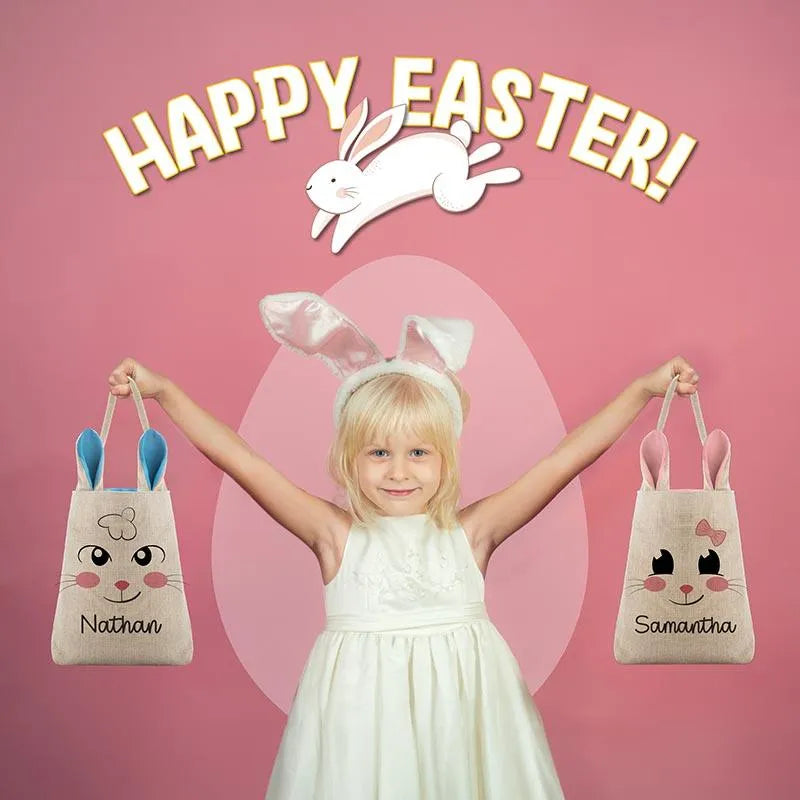 Custom Funny Bunny Easter Bag - GiftShire