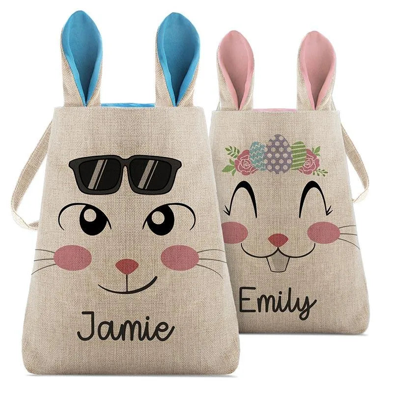 Custom Funny Bunny Easter Bag - GiftShire