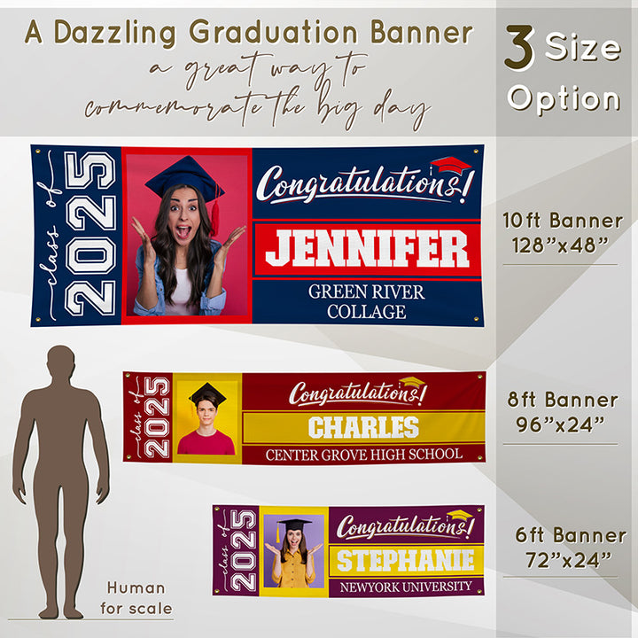 Custom Graduation Banner - GiftShire