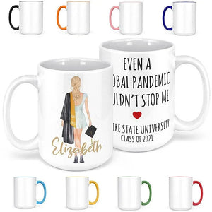 Custom Graduation Clipart Mug, Gift for Graduation - GiftShire