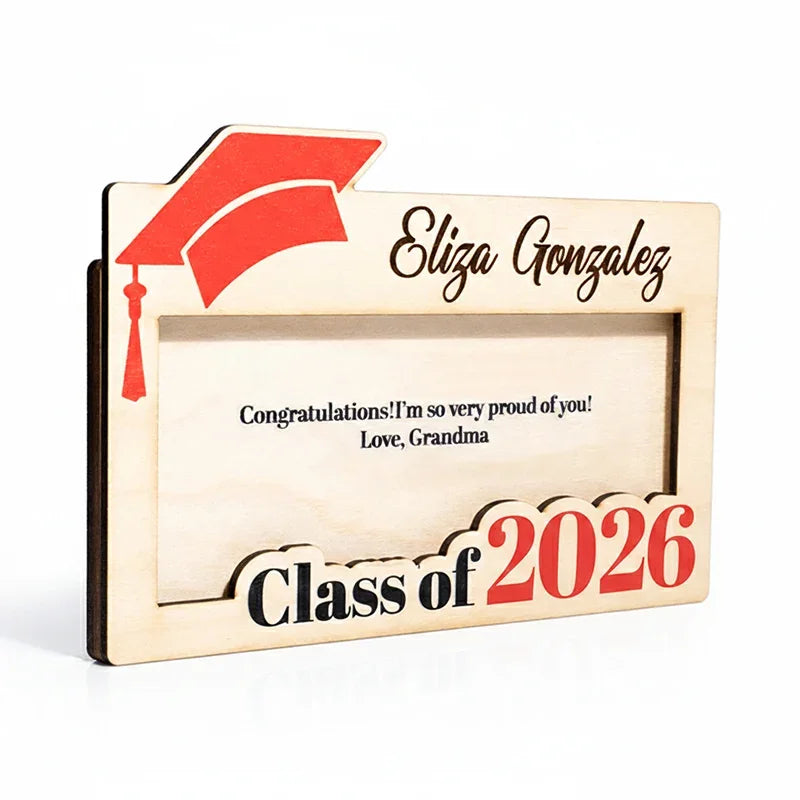 Custom Graduation Money Holder