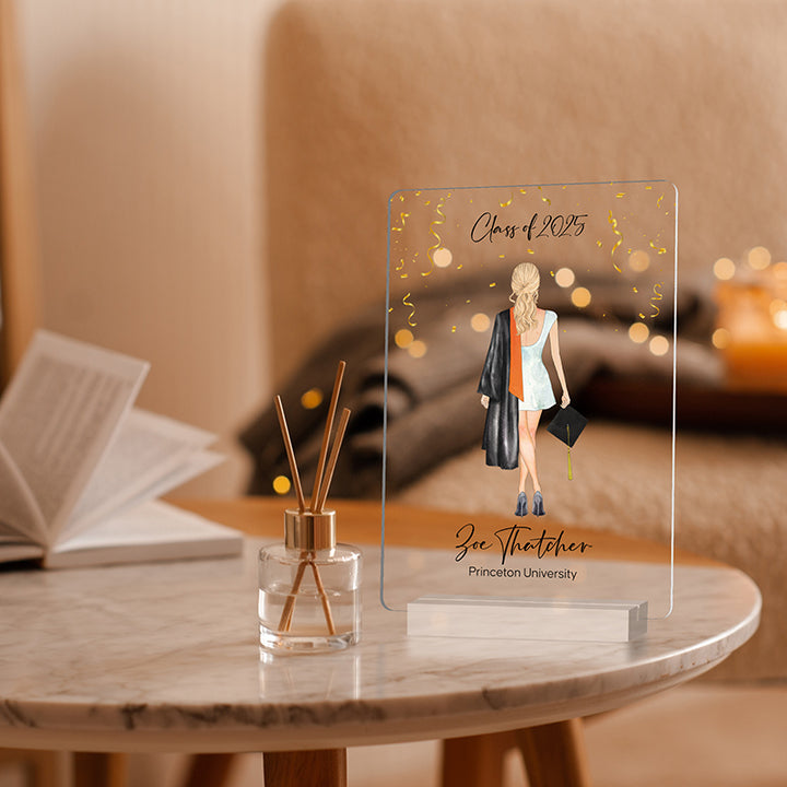 Custom Graduation Plaque, Gift for Friend - GiftShire