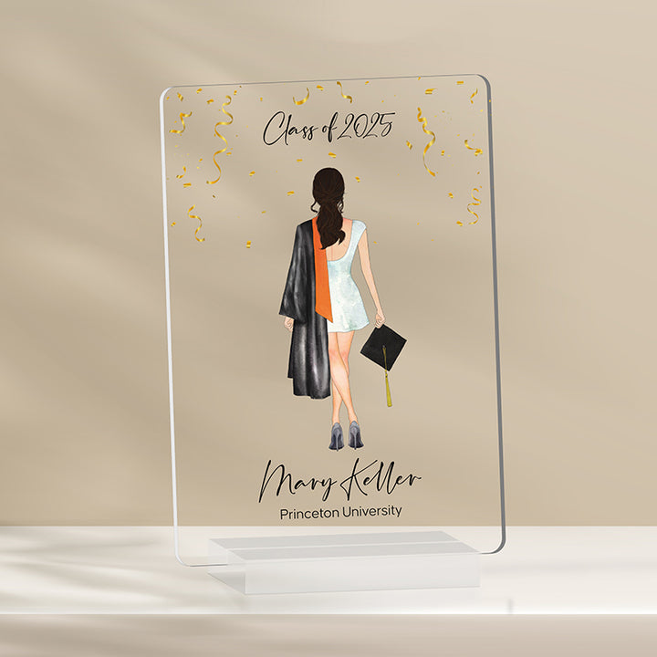 Custom Graduation Plaque, Gift for Friend - GiftShire