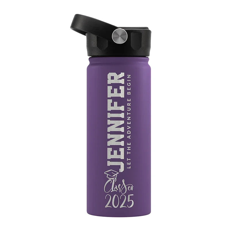 Custom Graduation Water Bottle - GiftShire