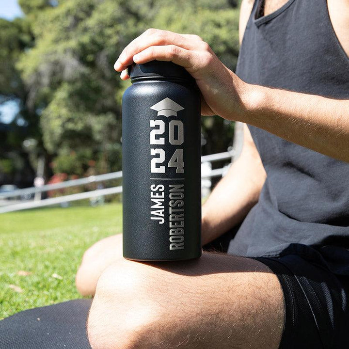 Custom Graduation Water Bottle - GiftShire