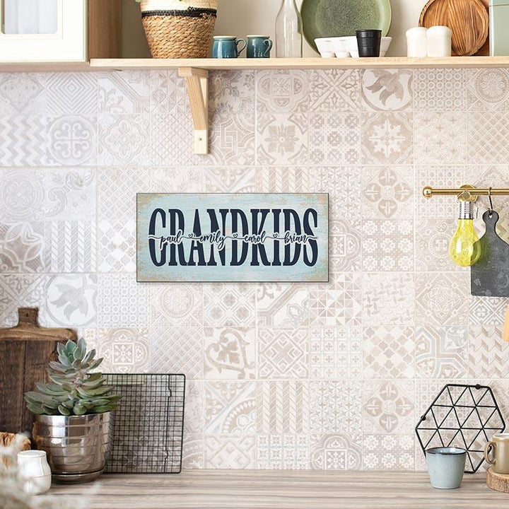 Custom Grandkids Sign - GiftShire