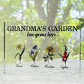 Grandma's Birth Flower Garden Frame for Mother's Day - GiftShire