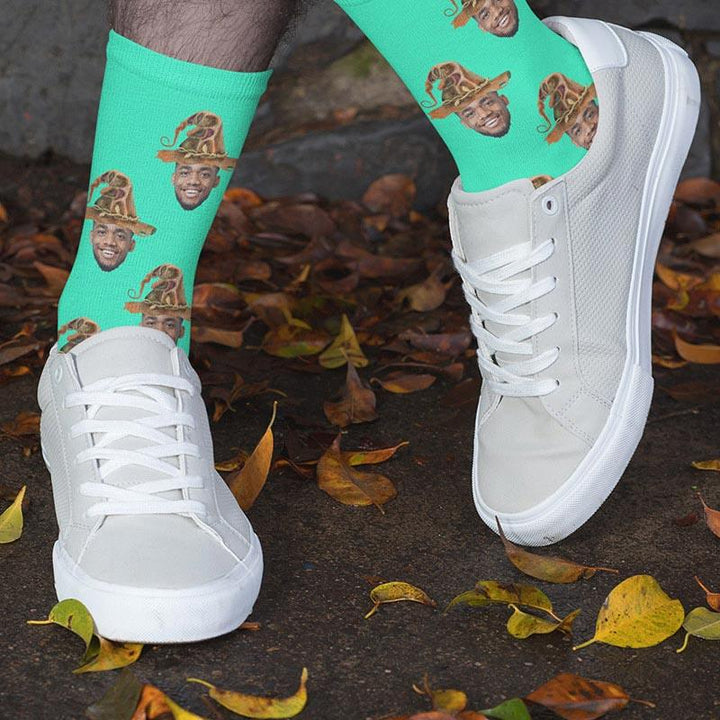 Custom Halloween Face Socks - GiftShire