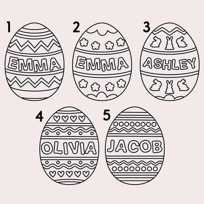 Custom Hand Painted Easter Eggs - GiftShire