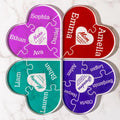 Custom Heart Shaped Puzzle, Puzzle Grandma Sign - GiftShire