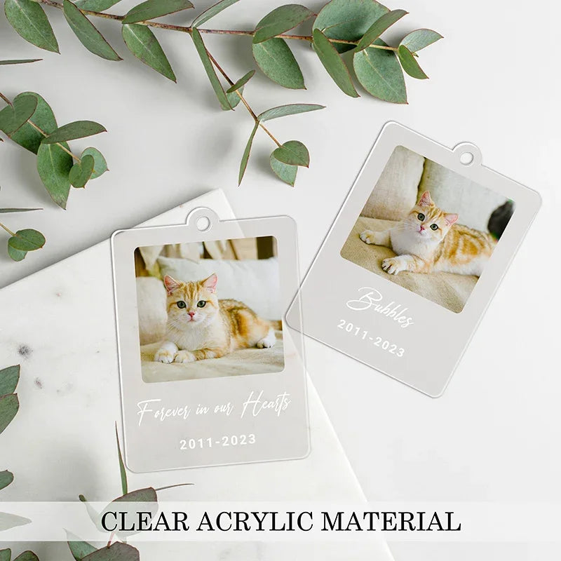 Custom Horizontal and Vertical Photo Christmas Ornaments - GiftShire