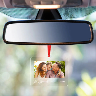 Custom Horizontal and Vertical Photo Christmas Ornaments