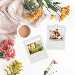 Custom Horizontal and Vertical Photo Christmas Ornaments - GiftShire