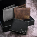 Custom Icon Leather Wallet - GiftShire
