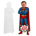 Custom Life-Size Photo Face Super Dad Standee, Up to 8 Feet