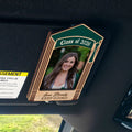 Custom Magnet or Visor Clip - Graduation Photo Holder