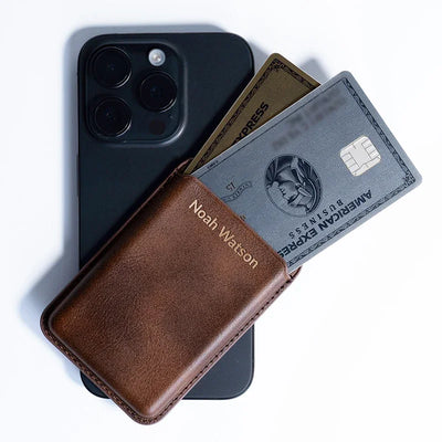 Custom Magsafe Slim Wallet Compatible with Smart Phones