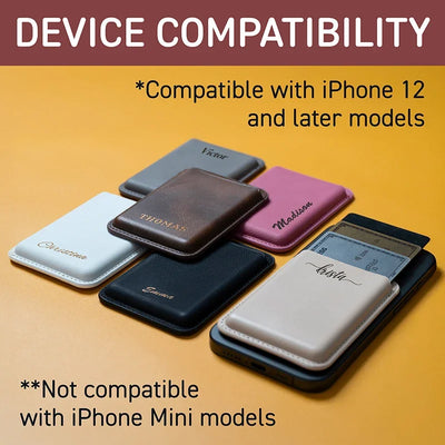 Custom Magsafe Slim Wallet Compatible with Smart Phones