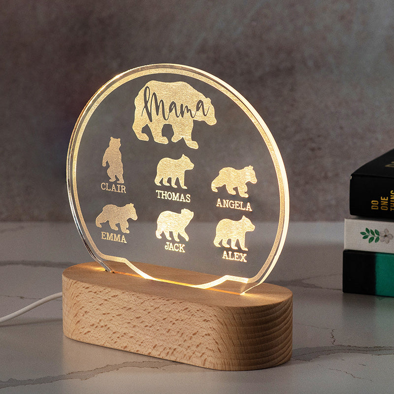 Giftshire Mama Bear Night Light - Thumbnail 3