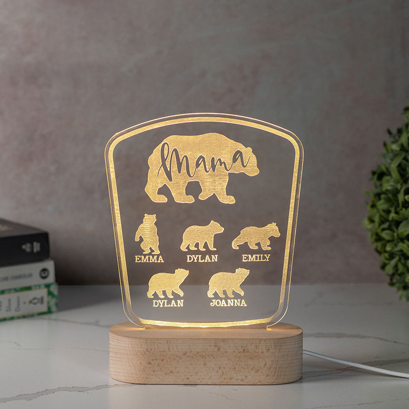 Giftshire Mama Bear Night Light - Thumbnail 2
