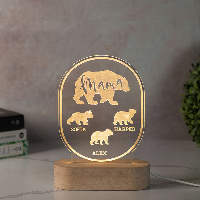Giftshire Mama Bear Night Light - Thumbnail 5
