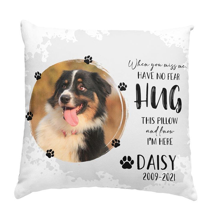 Custom Memorial Pet Pillow - GiftShire